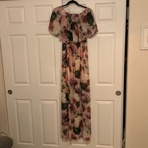 Show me your Mumu floral long dress